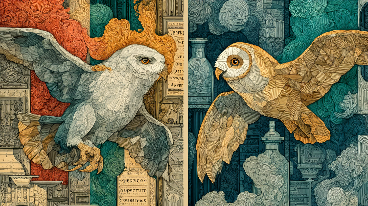 The Cubist Owl
